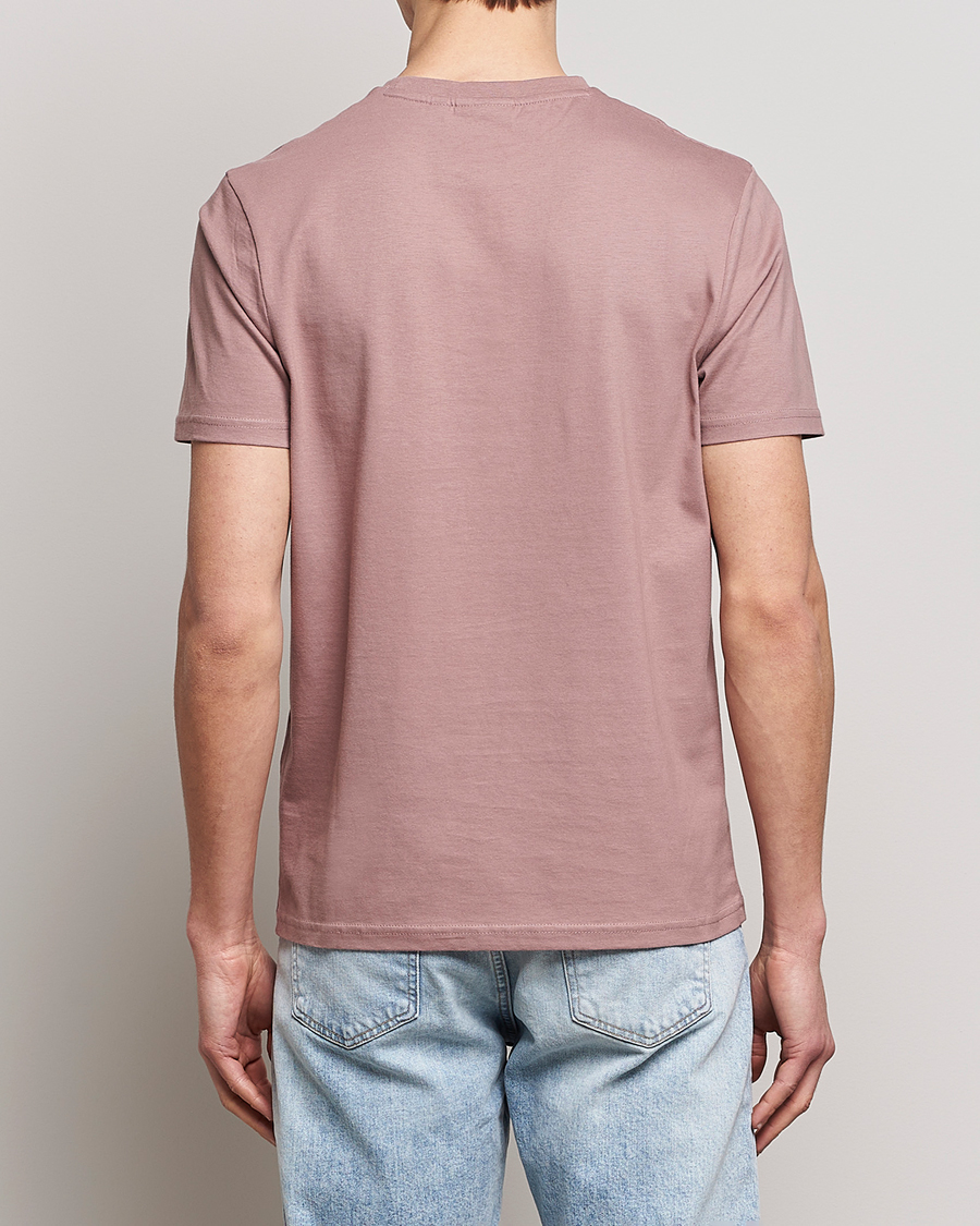 Uomini | T-shirt | Lyle & Scott | Crew Neck Organic Cotton Tee Hutton Pink