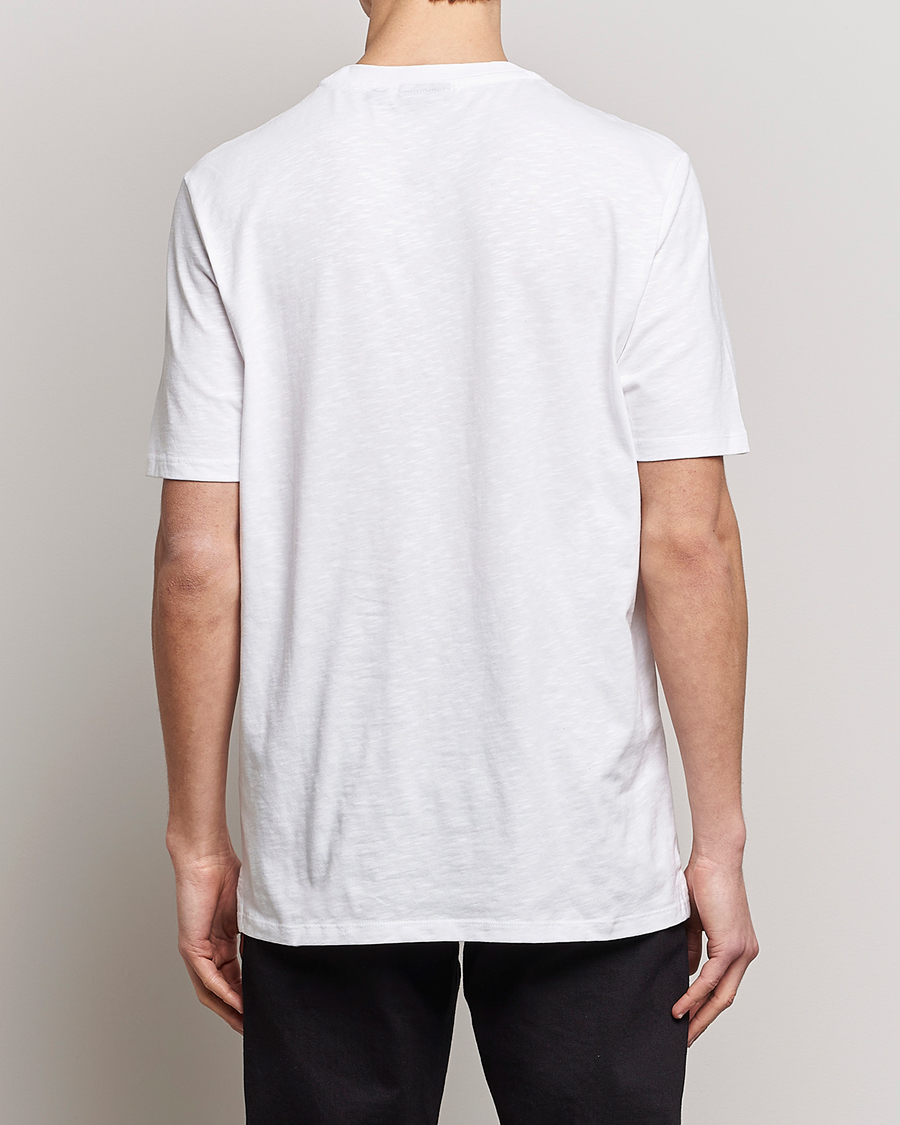 Uomini | T-shirt | Lyle & Scott | Slub T-Shirt White