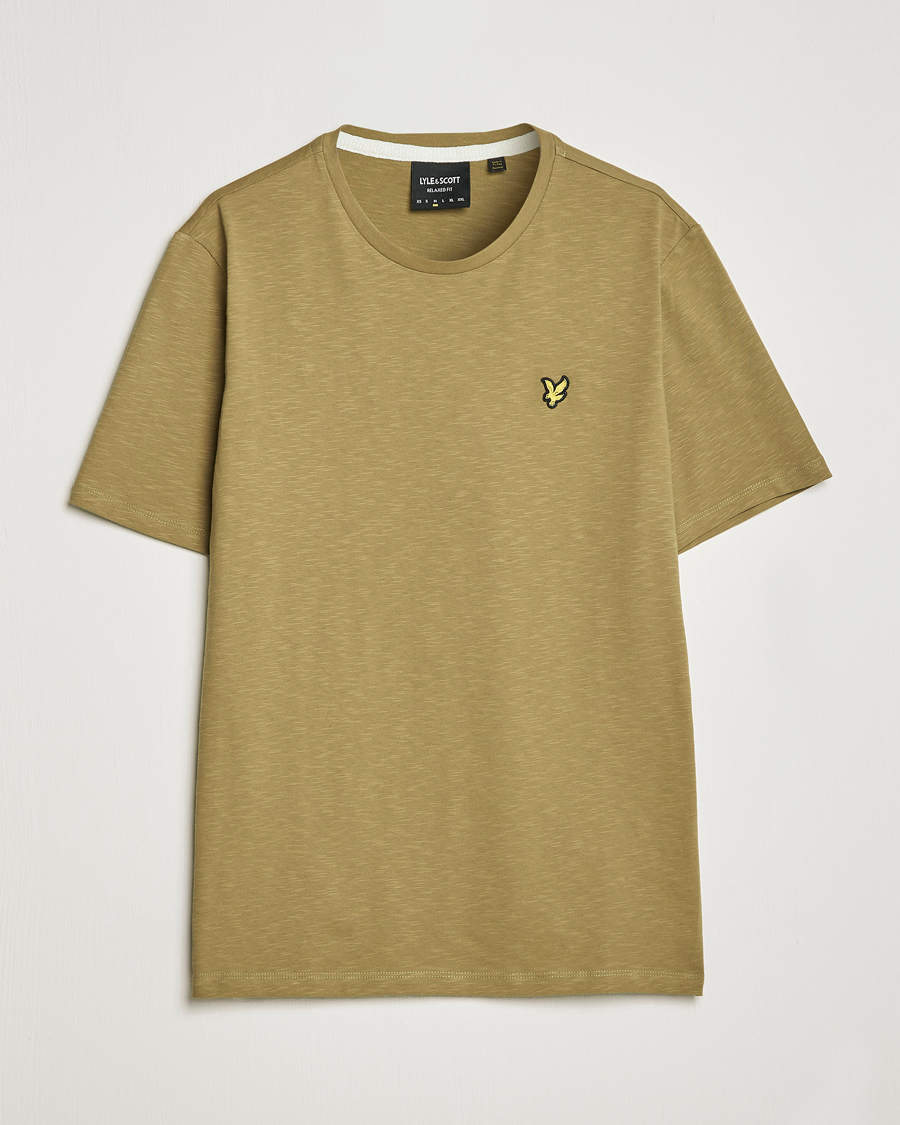 Uomini | T-shirt | Lyle & Scott | Slub T-Shirt Sea Weed