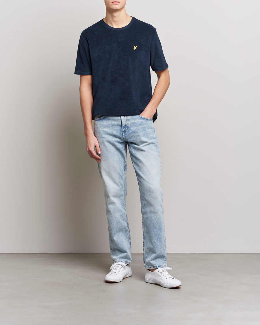 Uomini | T-shirt | Lyle & Scott | Terry T-Shirt Dark Navy