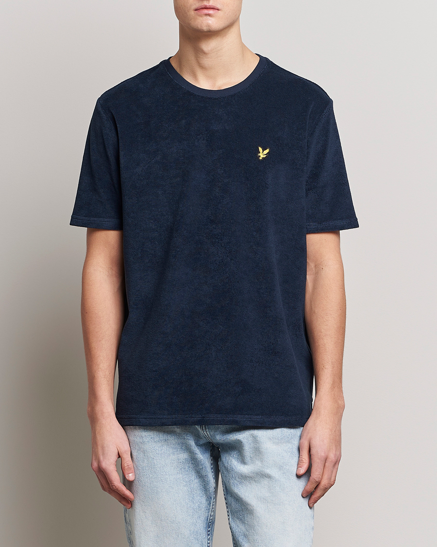 Uomini | T-shirt | Lyle & Scott | Terry T-Shirt Dark Navy