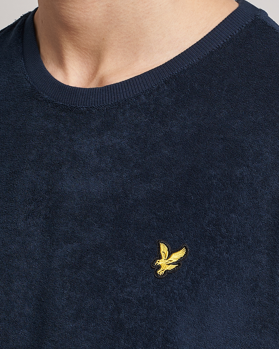 Uomini | T-shirt | Lyle & Scott | Terry T-Shirt Dark Navy