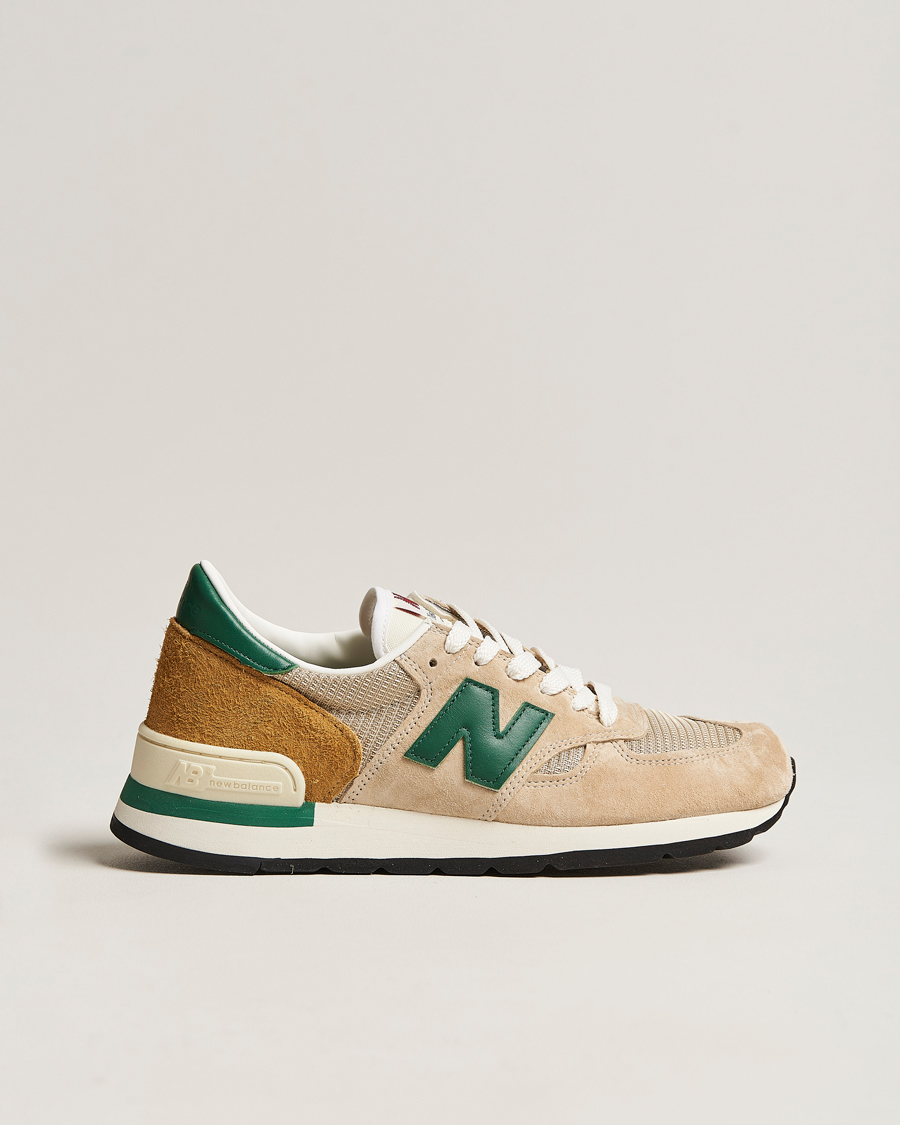 Uomini | New Balance 990 Made In USA Sneakers Tan | New Balance | 990 Made In USA Sneakers Tan