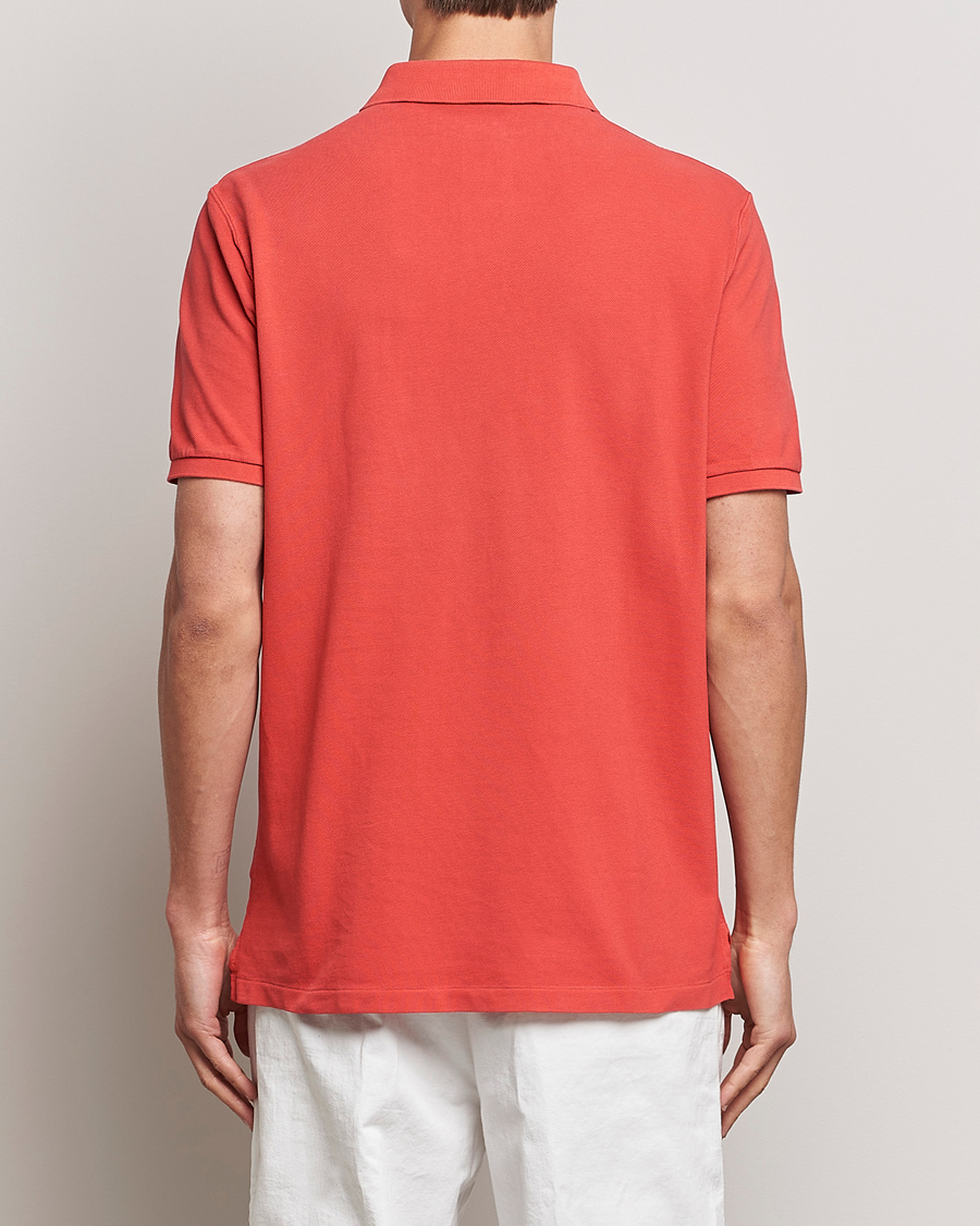 Uomini | Polo | Polo Ralph Lauren | Classic Fit Flag Polo Evening Post Red