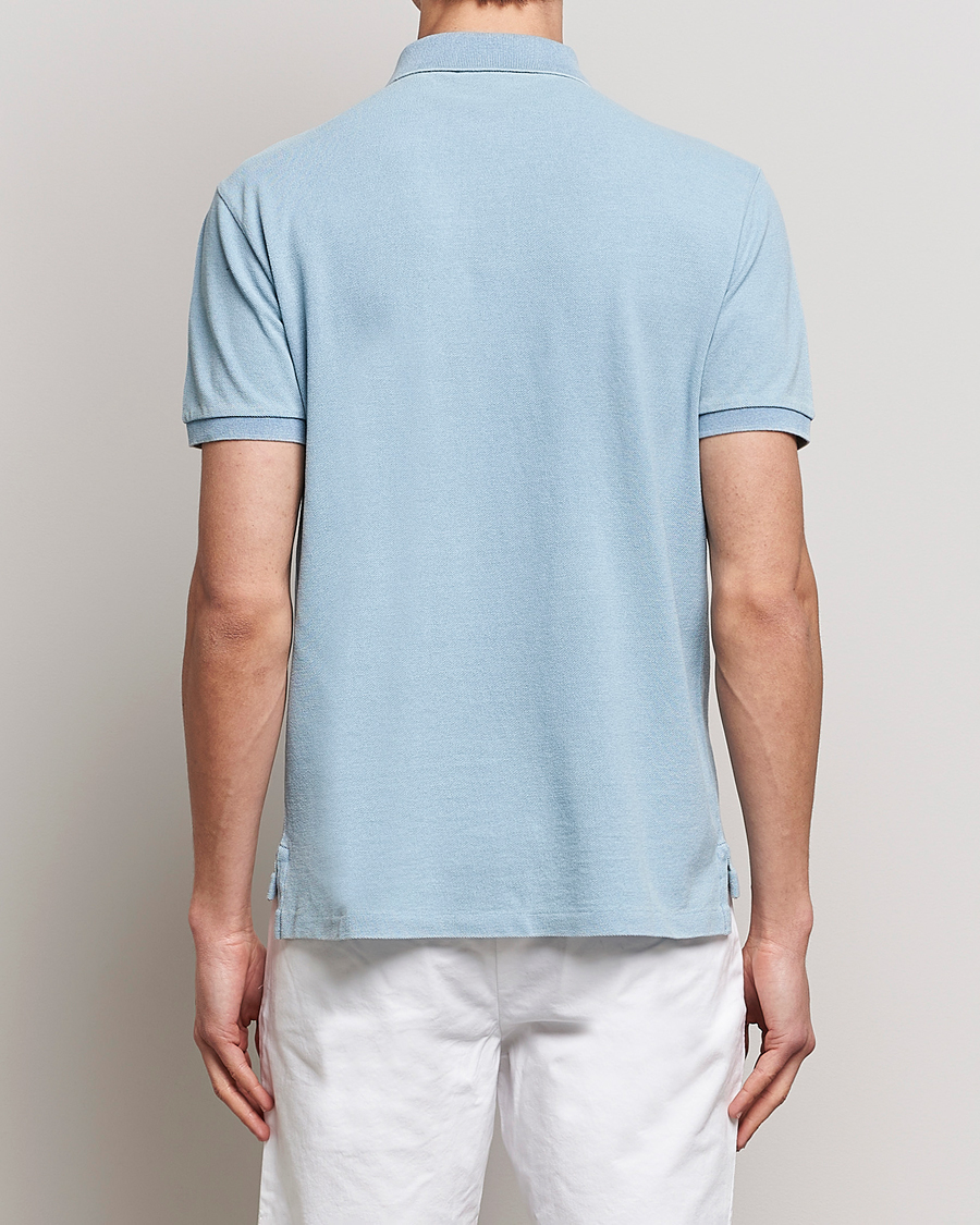 Uomini | Polo | Polo Ralph Lauren | Custom Slim Fit Polo Light Indigo