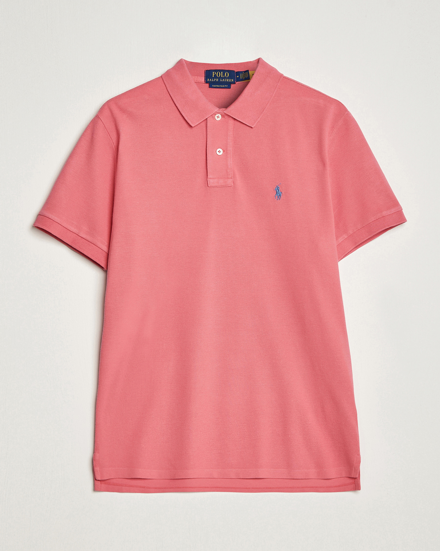 Uomini | Polo | Polo Ralph Lauren | Custom Slim Fit Polo Red Sky
