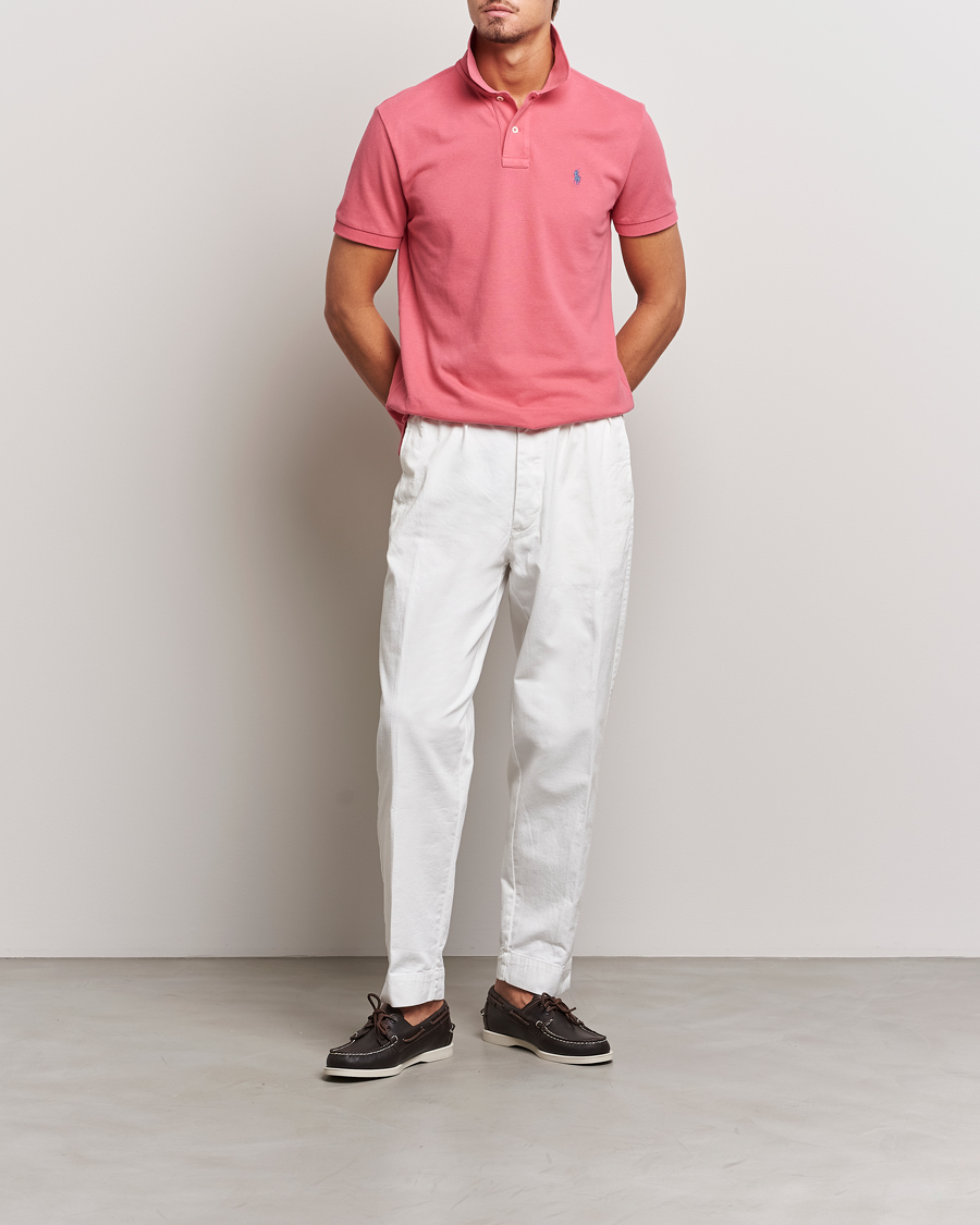 Uomini | Polo | Polo Ralph Lauren | Custom Slim Fit Polo Red Sky