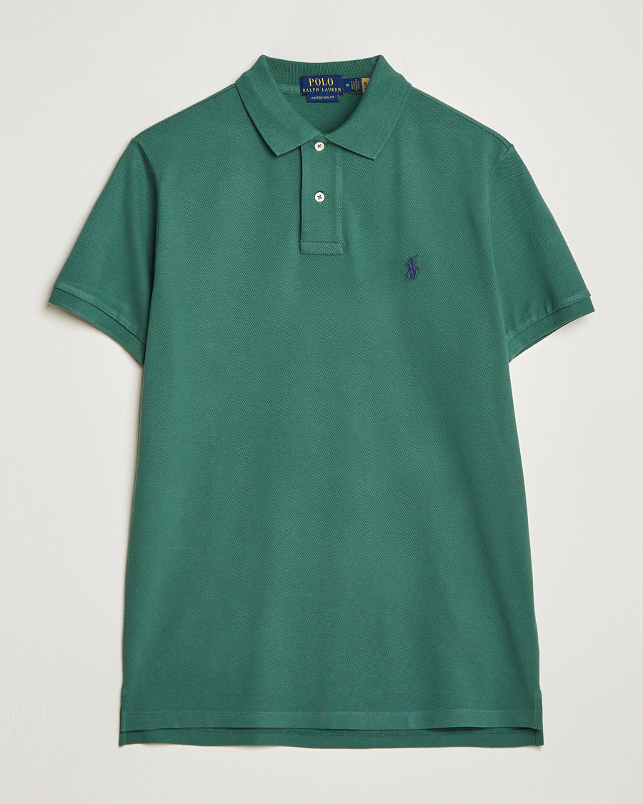 Uomini | Polo | Polo Ralph Lauren | Custom Slim Fit Polo Washed Forest