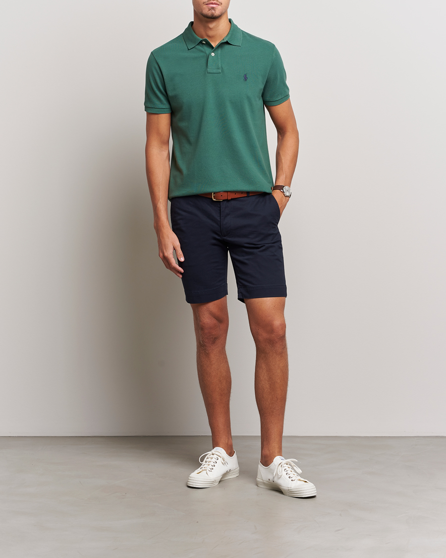 Uomini | Polo | Polo Ralph Lauren | Custom Slim Fit Polo Washed Forest