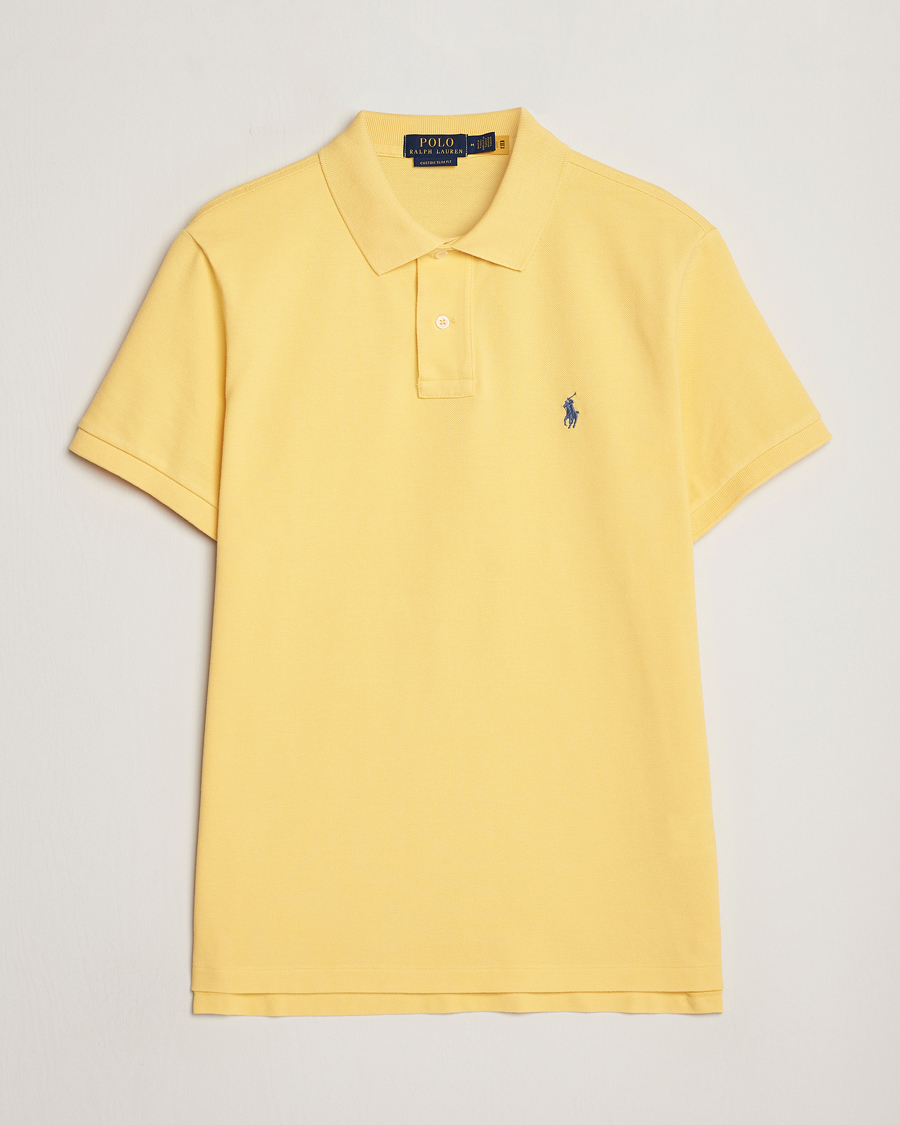 Uomini | Polo | Polo Ralph Lauren | Custom Slim Fit Polo Fall Yellow