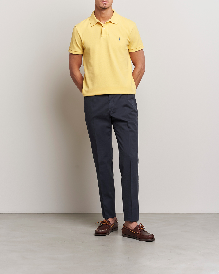 Uomini | Polo | Polo Ralph Lauren | Custom Slim Fit Polo Fall Yellow