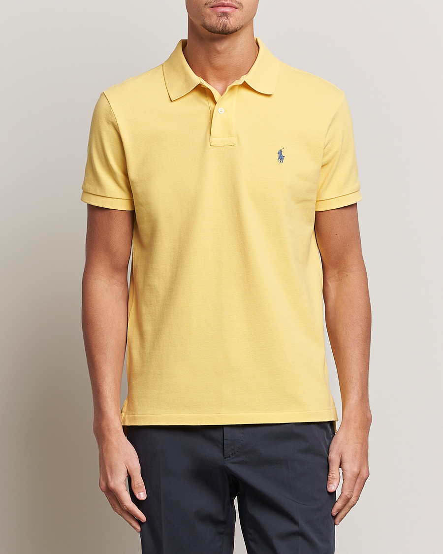 Uomini | Polo | Polo Ralph Lauren | Custom Slim Fit Polo Fall Yellow
