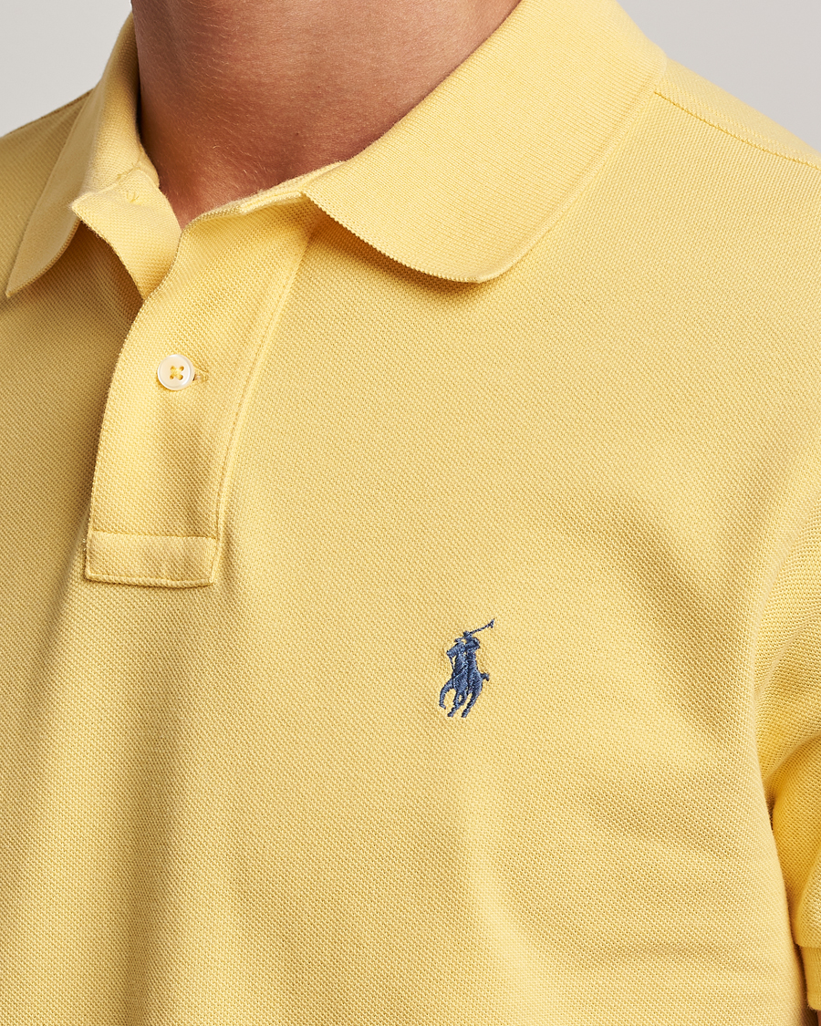 Uomini | Polo | Polo Ralph Lauren | Custom Slim Fit Polo Fall Yellow