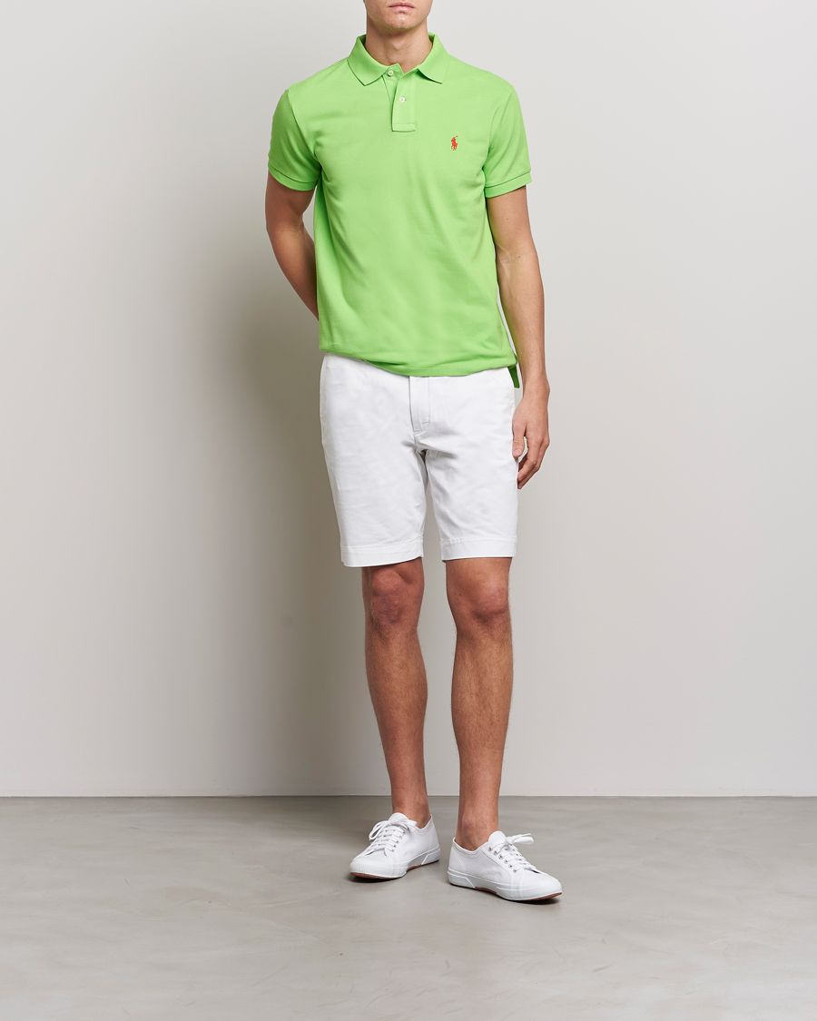Uomini | Polo | Polo Ralph Lauren | Custom Slim Fit Polo Kiwi Lime