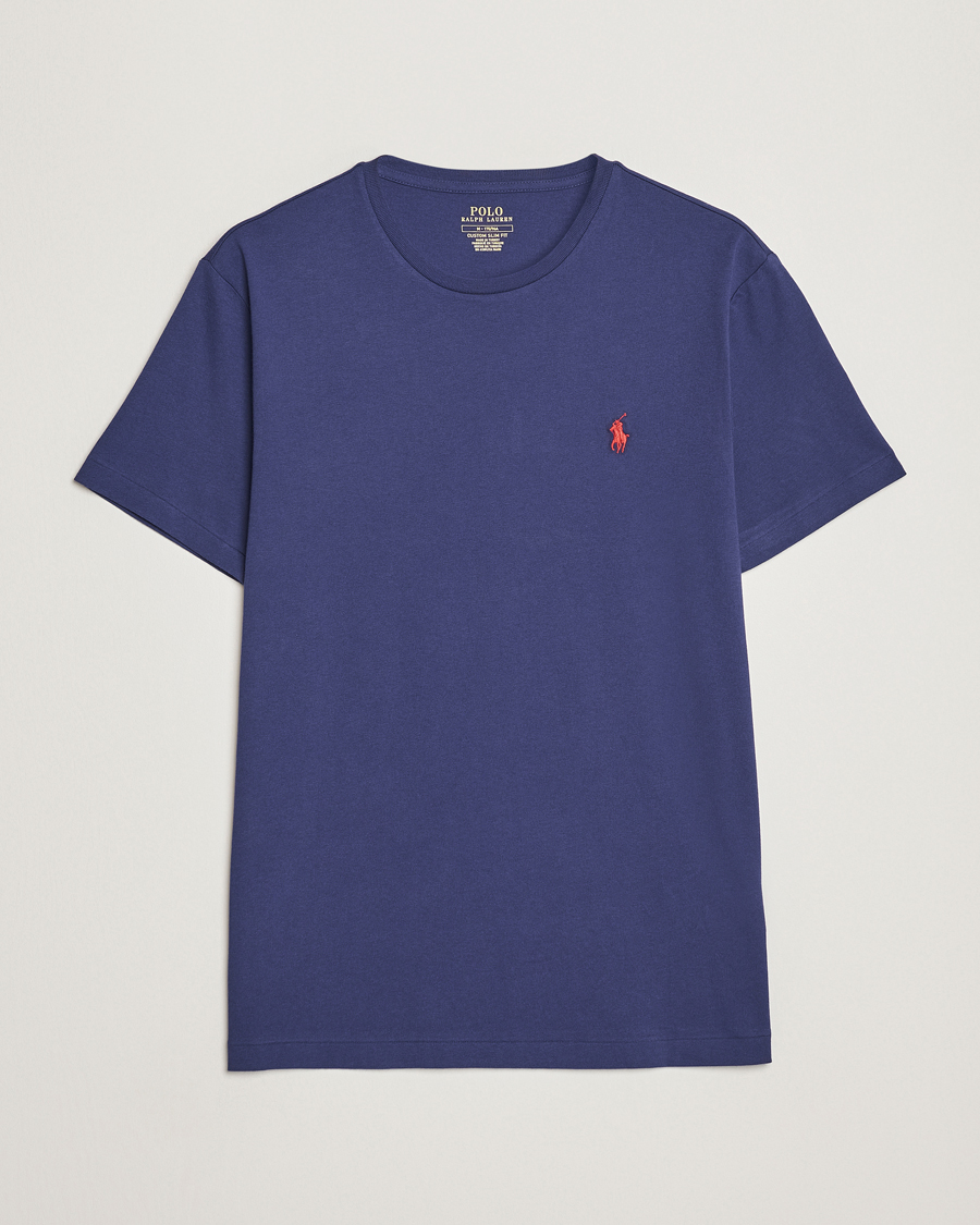 Uomini | T-shirt | Polo Ralph Lauren | Crew Neck T-Shirt Boathouse Navy