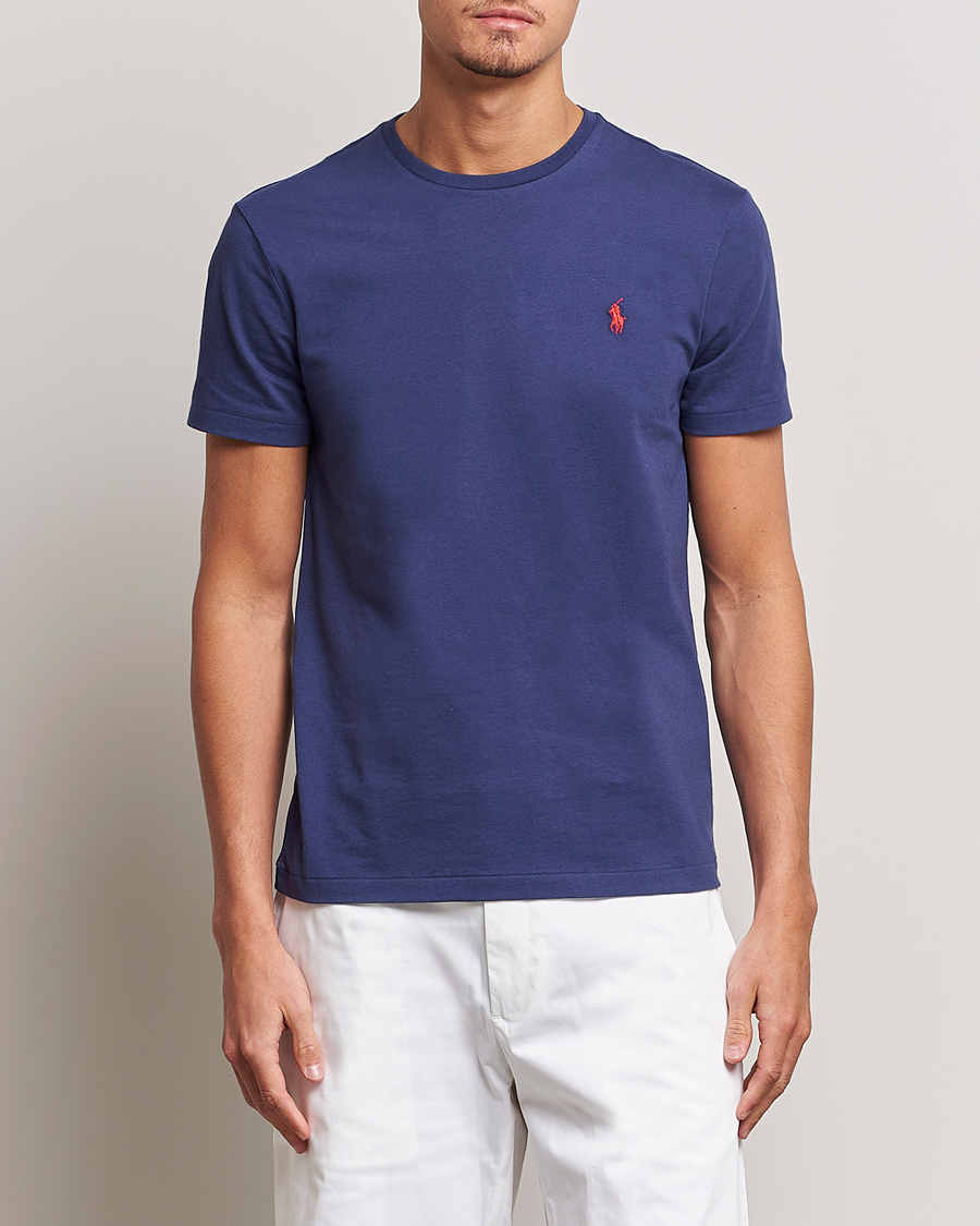 Uomini | T-shirt | Polo Ralph Lauren | Crew Neck T-Shirt Boathouse Navy