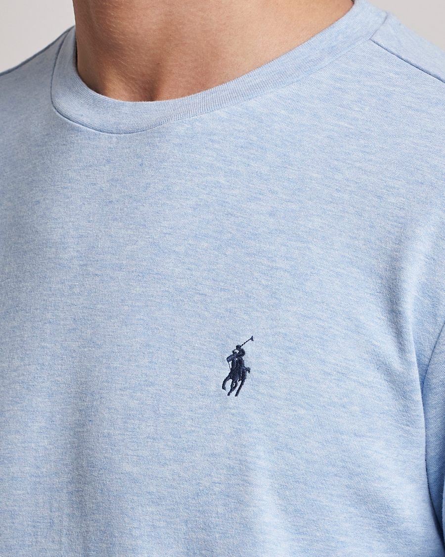 Uomini | Maglieria | Polo Ralph Lauren | Double Knitted Jersey Sweatshirt Elite Blue Heather