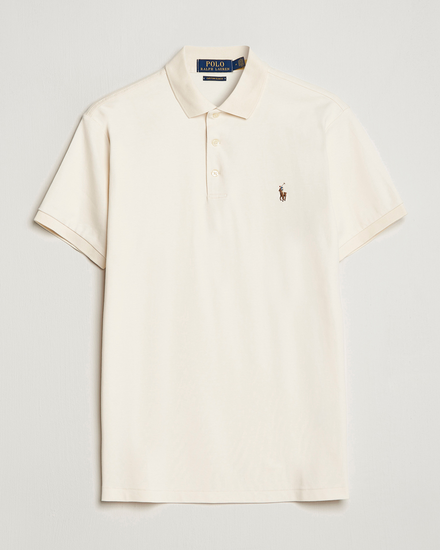 Uomini | Polo | Polo Ralph Lauren | Luxury Pima Cotton Polo Guide Cream