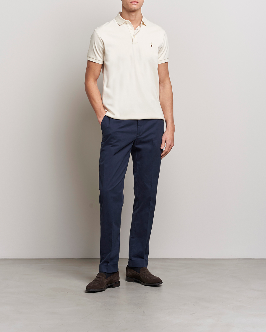 Uomini | Polo | Polo Ralph Lauren | Luxury Pima Cotton Polo Guide Cream