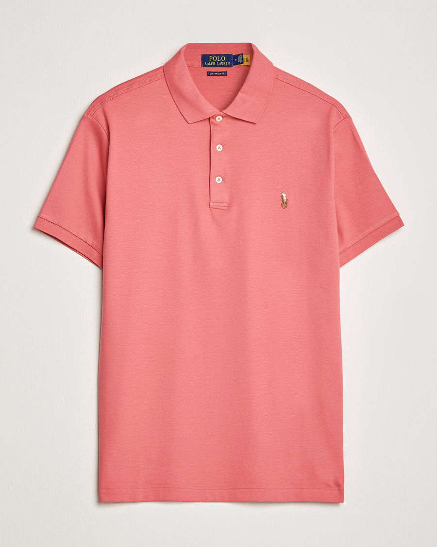 Uomini | Polo | Polo Ralph Lauren | Luxury Pima Cotton Polo Red Sky
