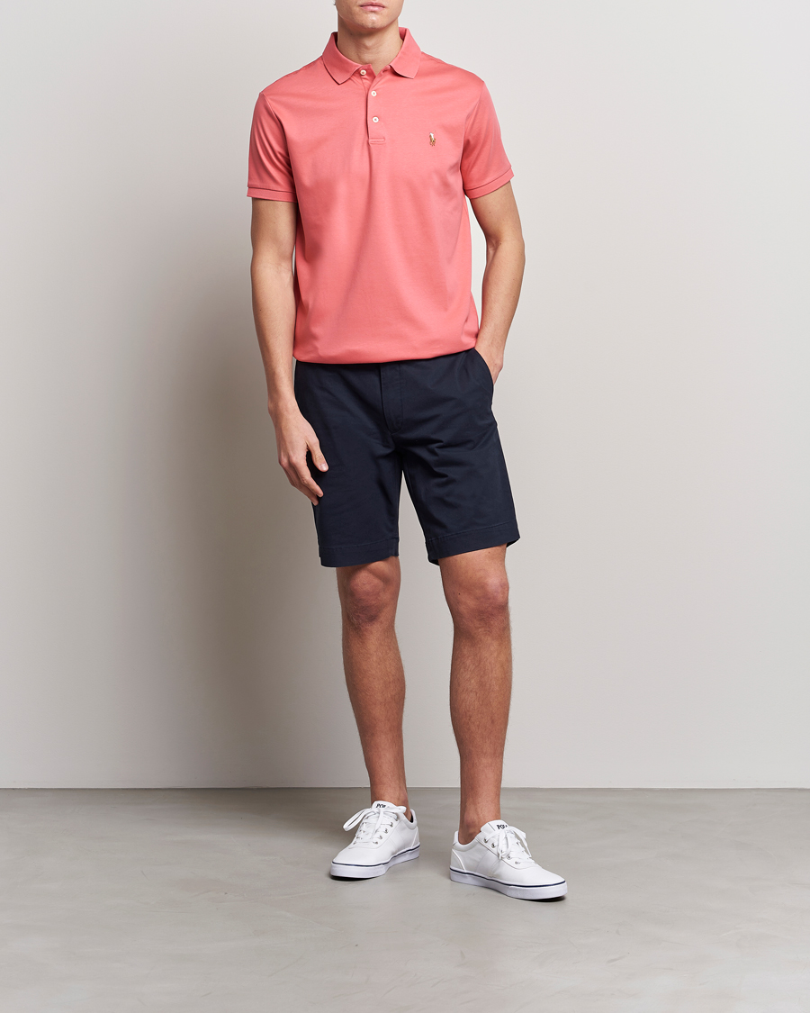 Uomini | Polo | Polo Ralph Lauren | Luxury Pima Cotton Polo Red Sky