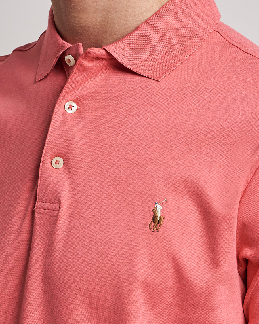 Uomini | Polo | Polo Ralph Lauren | Luxury Pima Cotton Polo Red Sky