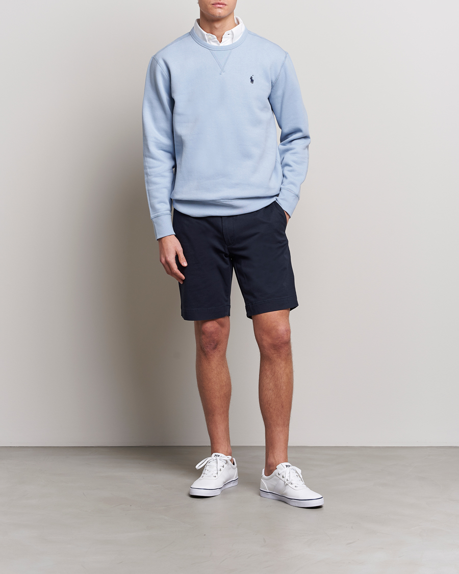 Uomini | Maglieria | Polo Ralph Lauren | Crew Neck Sweatshirt Estate Blue