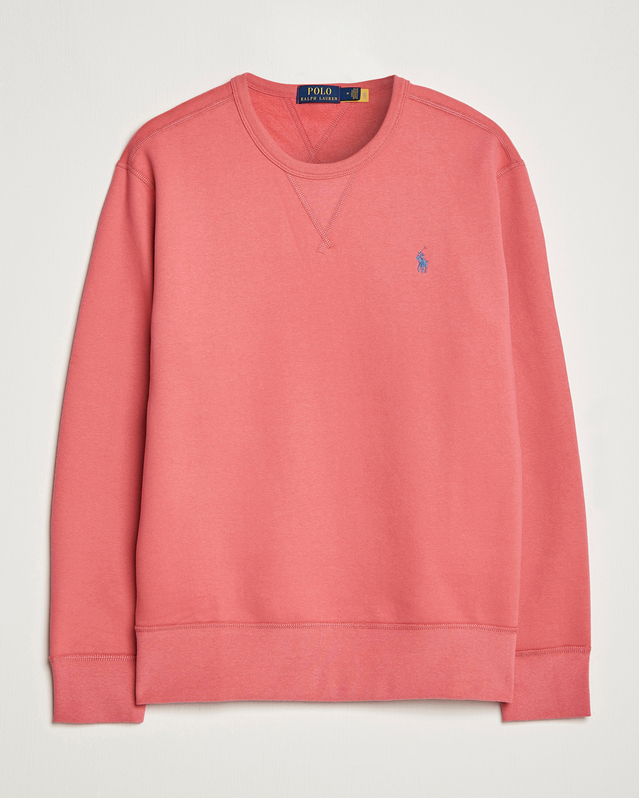 Uomini | Maglieria | Polo Ralph Lauren | Crew Neck Sweatshirt Red Sky