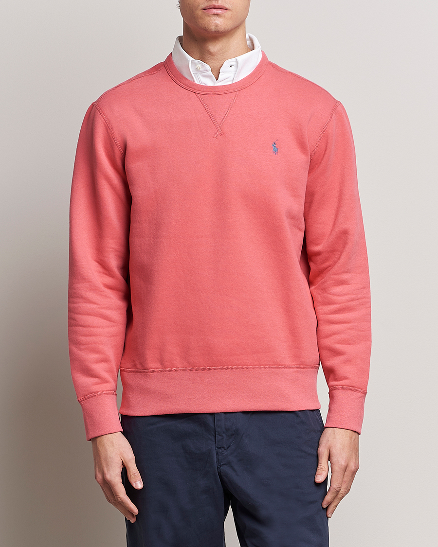 Uomini | Maglieria | Polo Ralph Lauren | Crew Neck Sweatshirt Red Sky