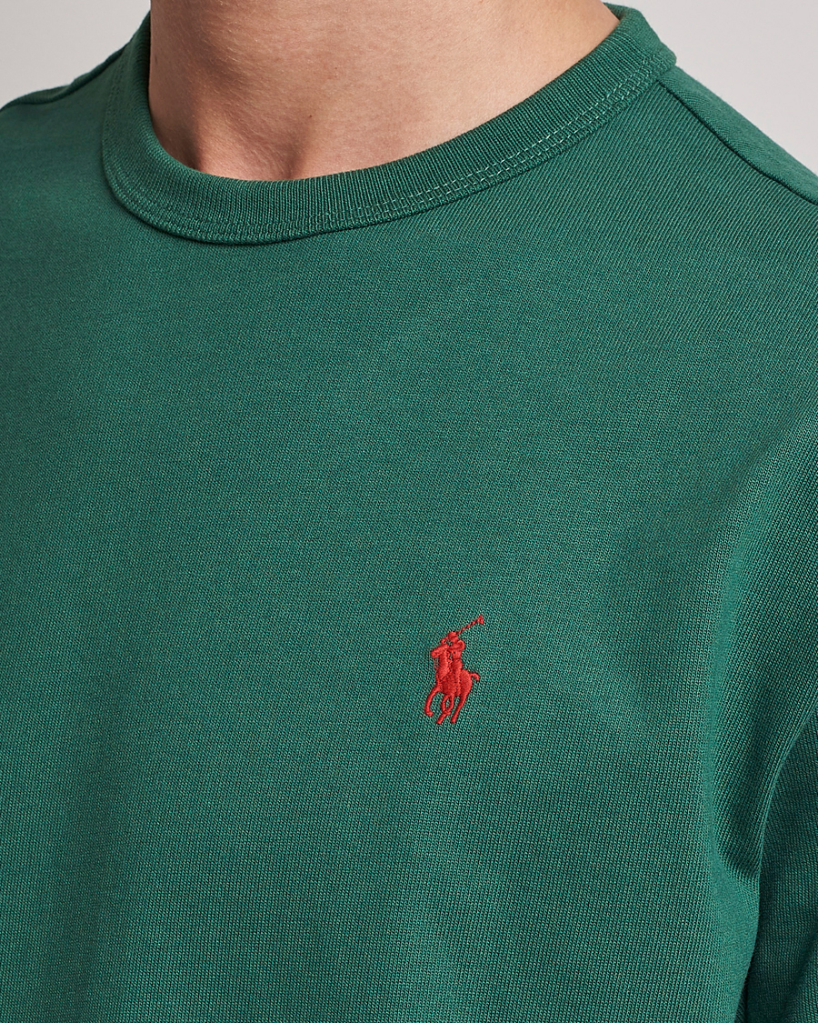 Uomini | T-shirt | Polo Ralph Lauren | Heavyweight Crew Neck T-Shirt Washed Forest