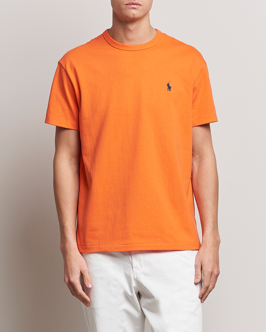 Uomini | T-shirt | Polo Ralph Lauren | Heavyweight Crew Neck T-Shirt Orange