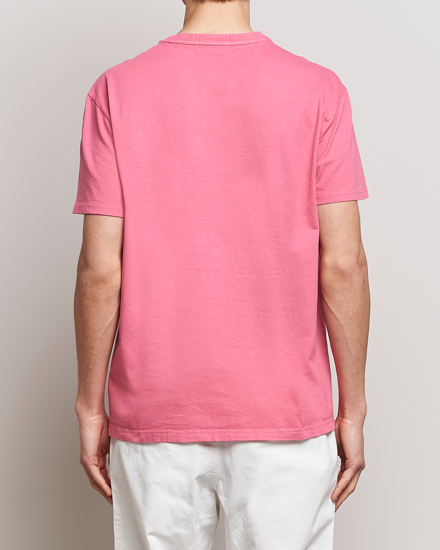 Uomini | T-shirt | Polo Ralph Lauren | Cotton/Linen Crew Neck T-Shirt Red Sky