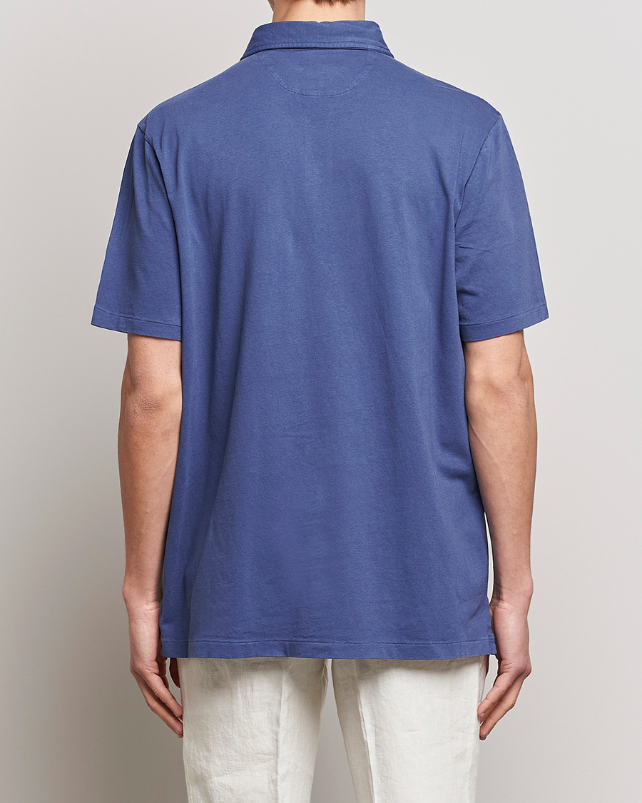 Uomini | Polo | Polo Ralph Lauren | Cotton/Linen Polo Boathouse Navy