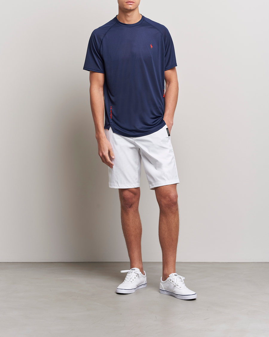 Uomini | T-shirt | Polo Ralph Lauren | Performance Jersey Crew Neck T-Shirt Newport Navy