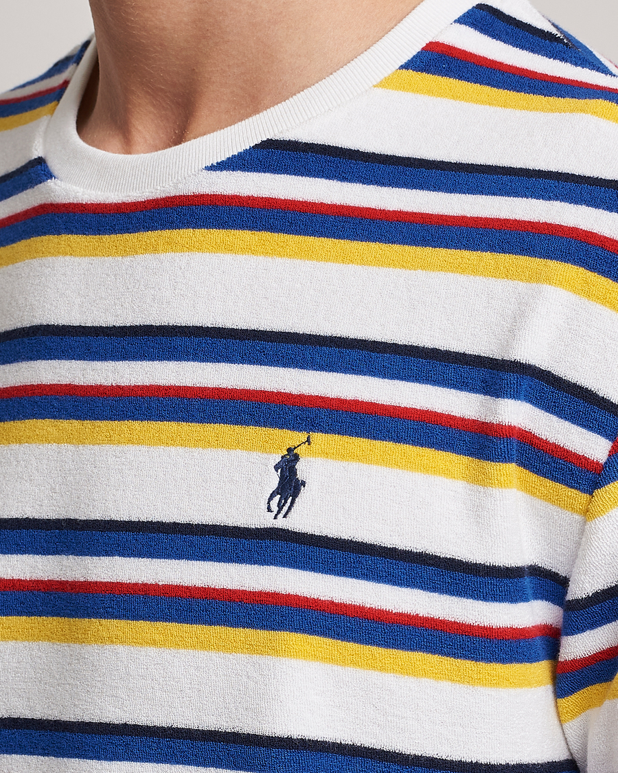 Uomini | T-shirt | Polo Ralph Lauren | Cotton Terry Striped T-Shirt Multi