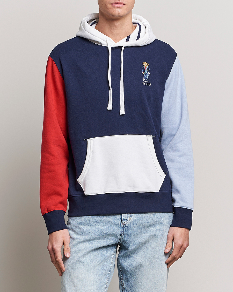 Uomini | Maglieria | Polo Ralph Lauren | Printed Regatta Bear Colorblocked Hoodie Multi