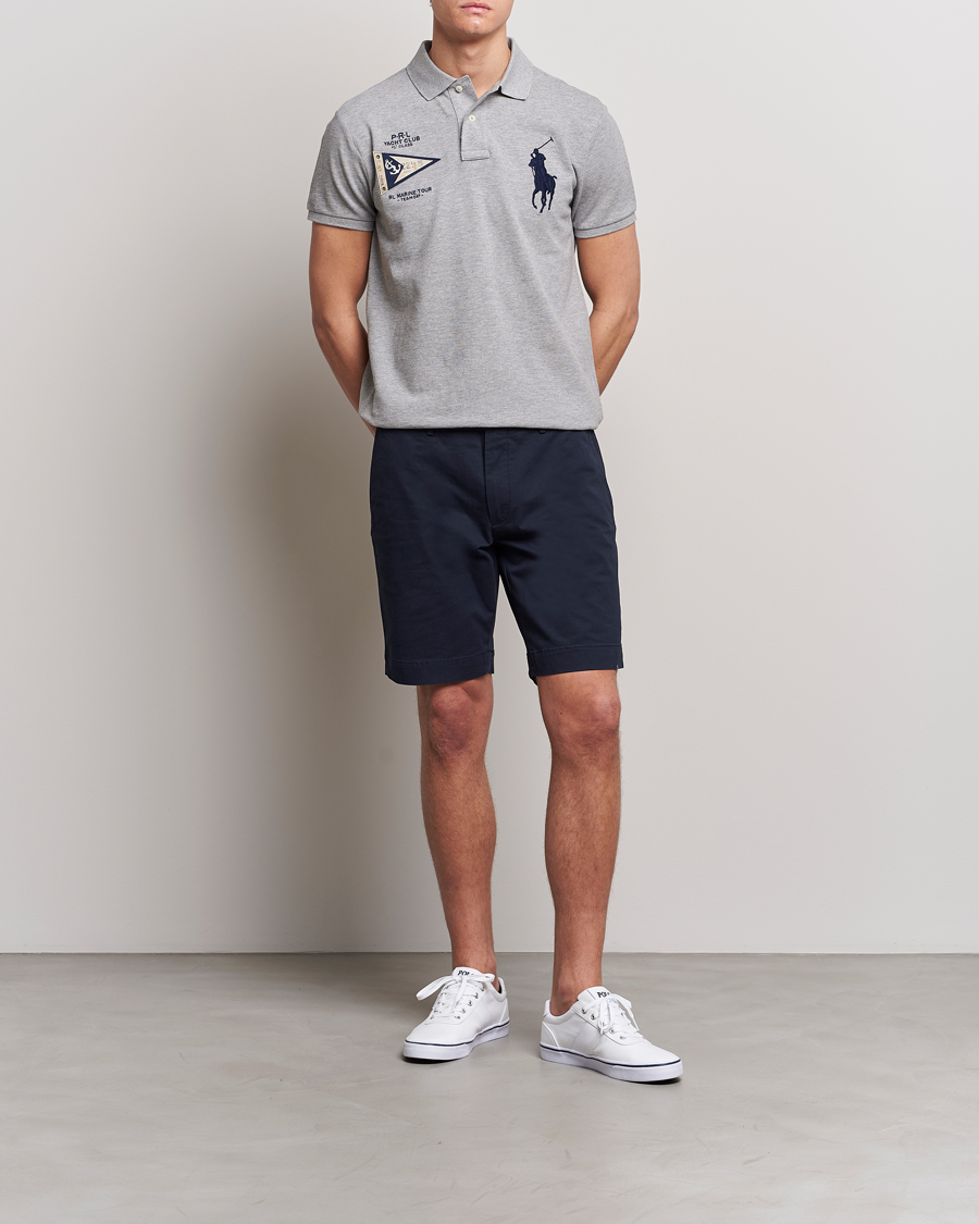 Uomini | Polo | Polo Ralph Lauren | Custom Slim Fit Regatta Polo Andover Heather