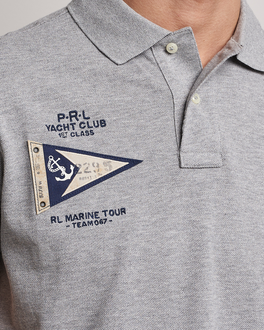 Uomini | Polo | Polo Ralph Lauren | Custom Slim Fit Regatta Polo Andover Heather