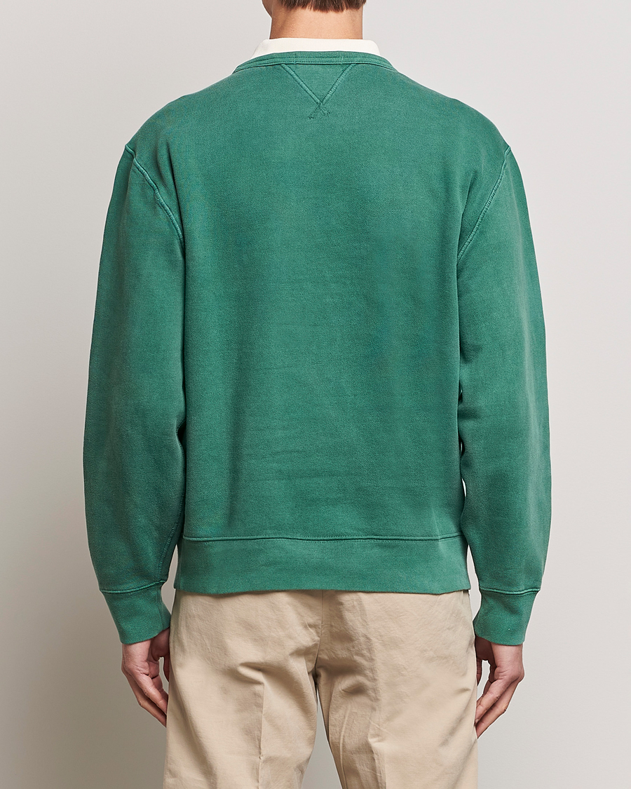 Uomini | Maglieria | Polo Ralph Lauren | Fleece Logo Sweatshirt Washed Forest