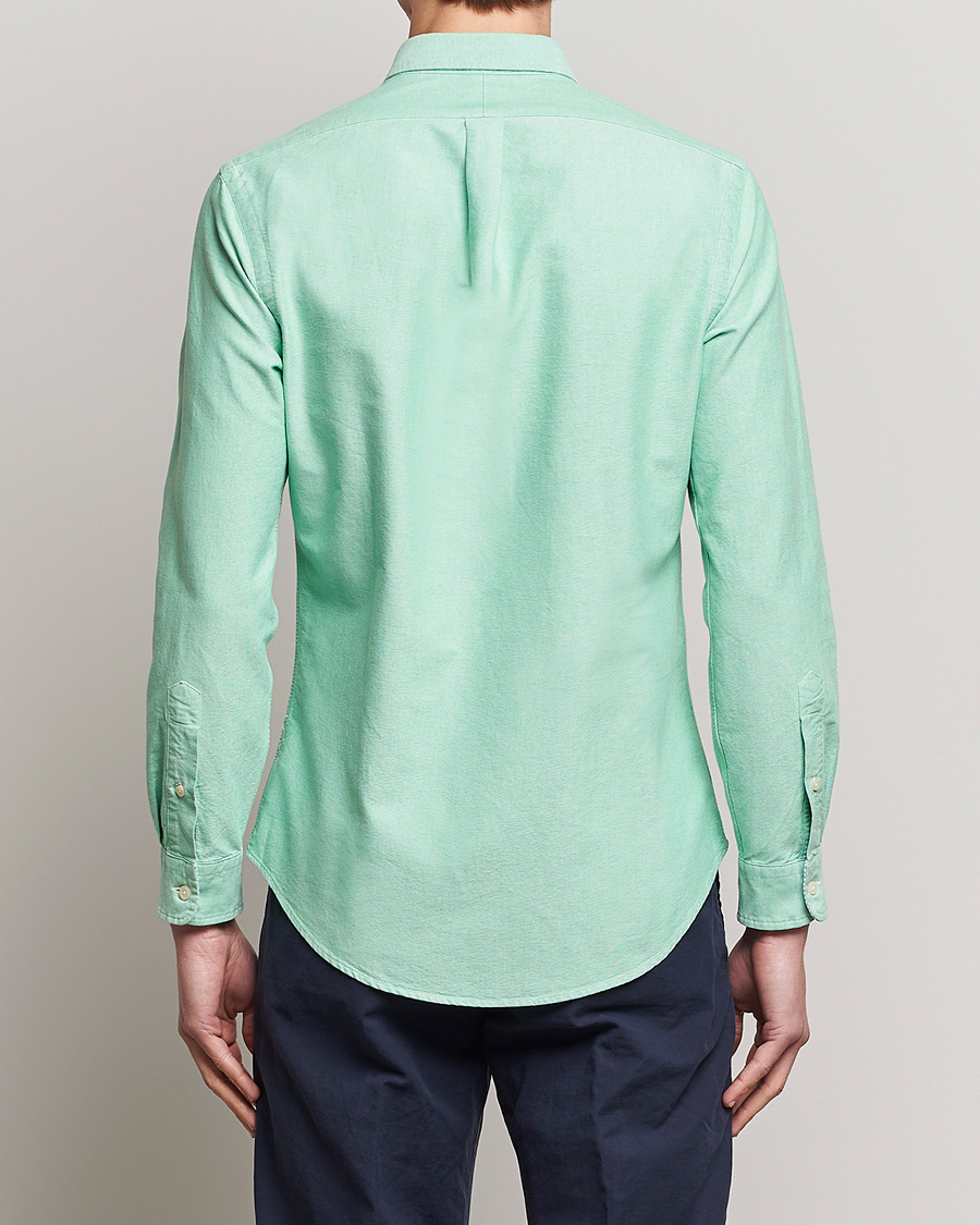 Uomini | Camicie | Polo Ralph Lauren | Slim Fit Oxford Button Down Shirt Golf Green