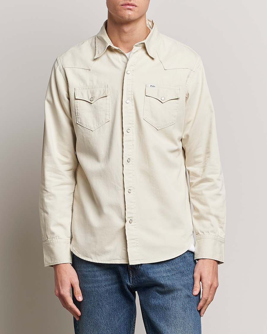 Uomini | Camicie | Polo Ralph Lauren | Western Denim Shirt Basic Sand