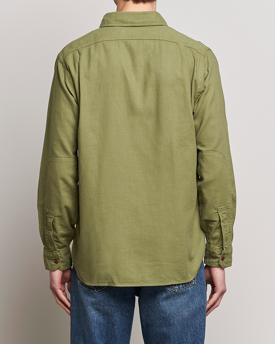 Uomini | Camicie | Polo Ralph Lauren | Cotton Overshirt Sage Olive