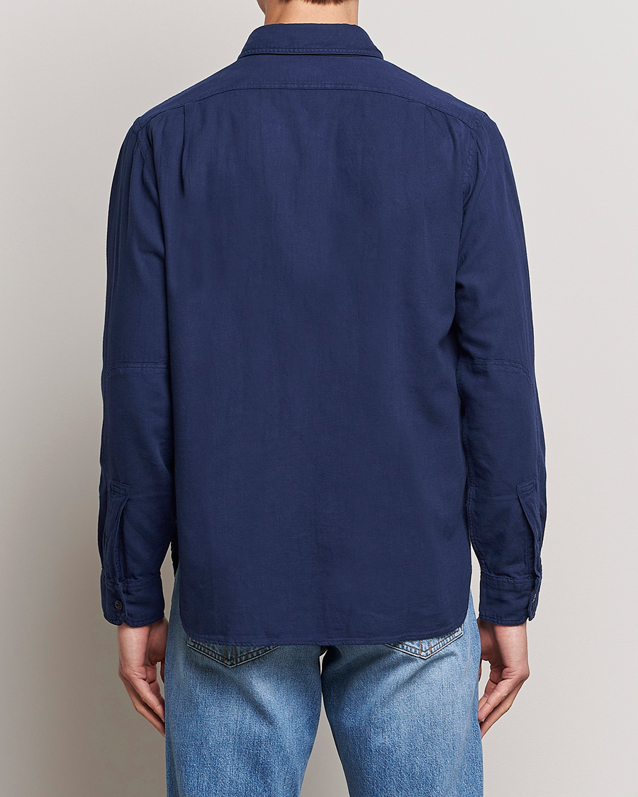 Uomini | Camicie | Polo Ralph Lauren | Cotton Overshirt Newport Navy
