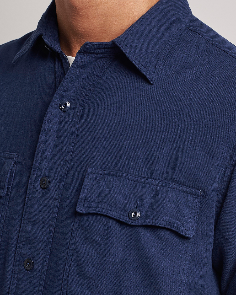 Uomini | Camicie | Polo Ralph Lauren | Cotton Overshirt Newport Navy