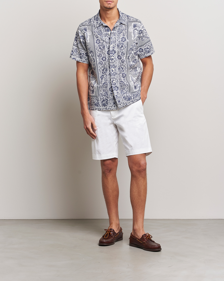 Uomini | Camicie | Polo Ralph Lauren | Printed Paisley Short Sleeve Shirt Blue