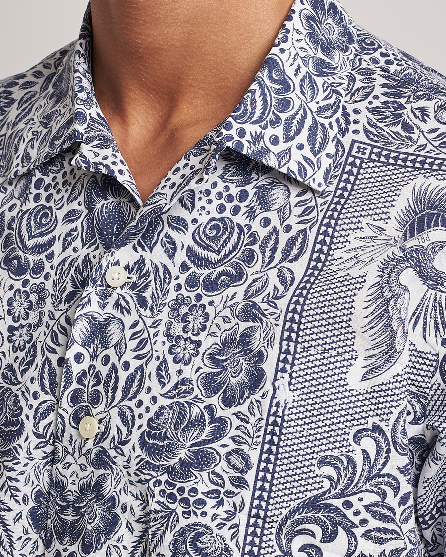 Uomini | Camicie | Polo Ralph Lauren | Printed Paisley Short Sleeve Shirt Blue