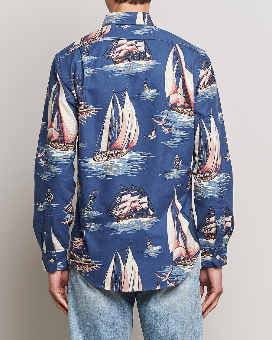 Uomini | Camicie | Polo Ralph Lauren | Printed Regatta Oxford Shirt Blue