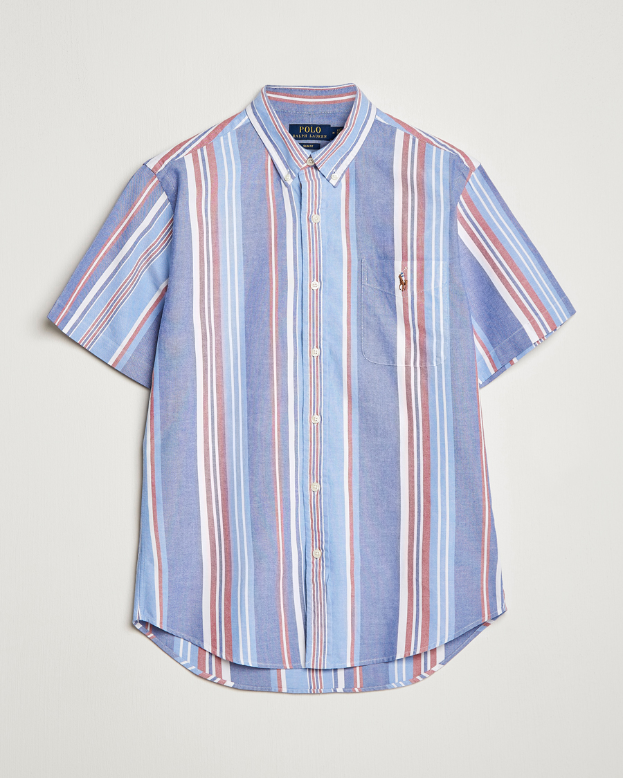Uomini | Camicie | Polo Ralph Lauren | Striped Oxford Short Sleeve Shirt Multi