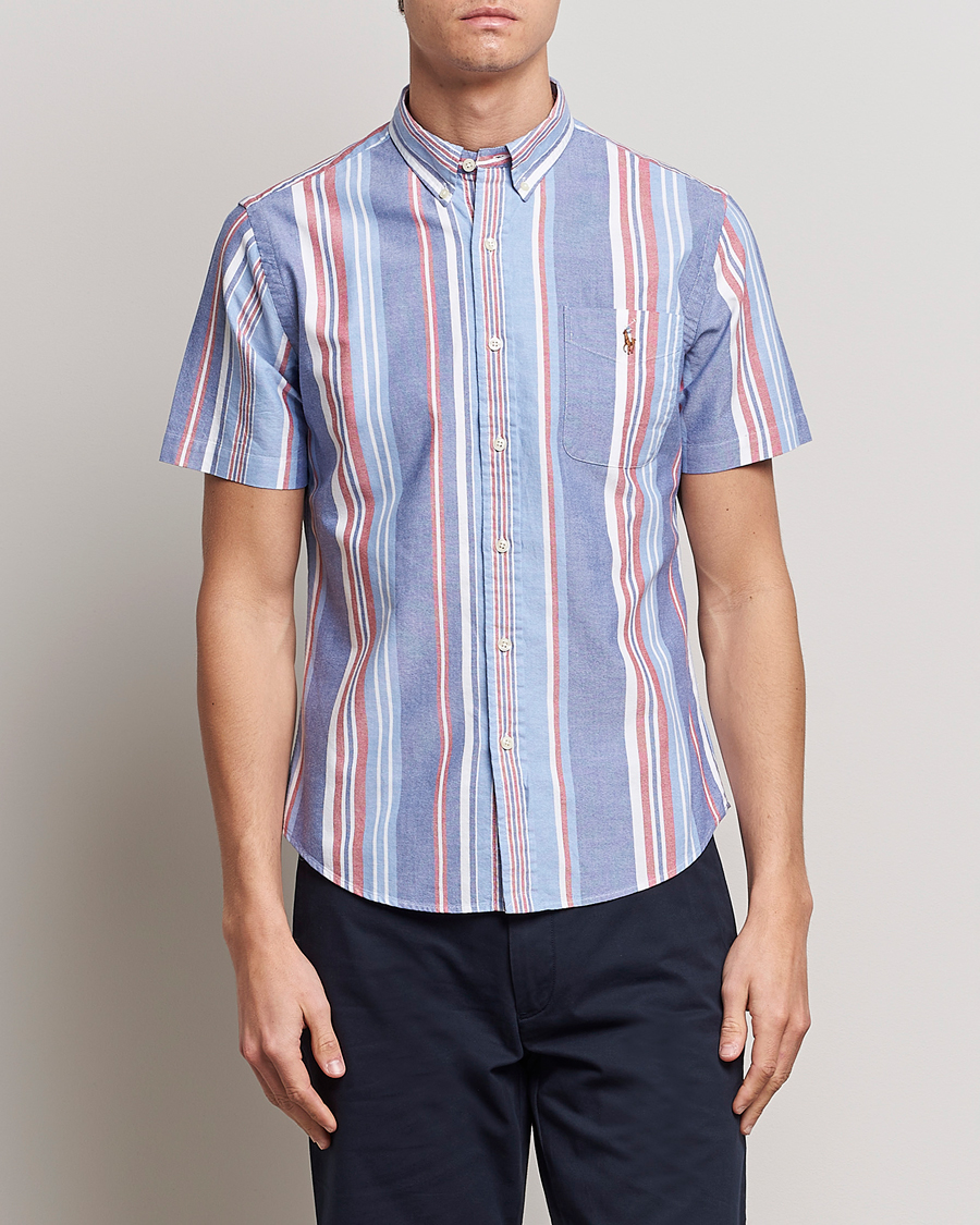 Uomini | Camicie | Polo Ralph Lauren | Striped Oxford Short Sleeve Shirt Multi