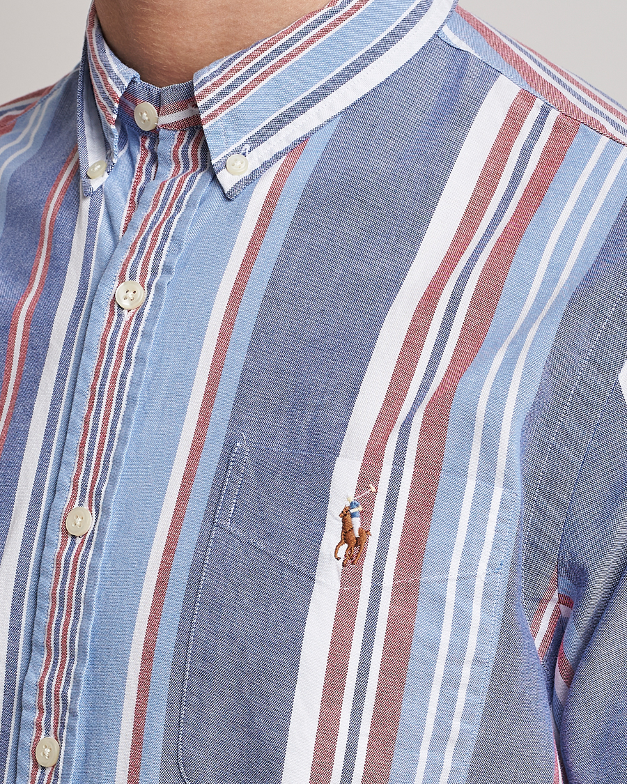 Uomini | Camicie | Polo Ralph Lauren | Striped Oxford Short Sleeve Shirt Multi